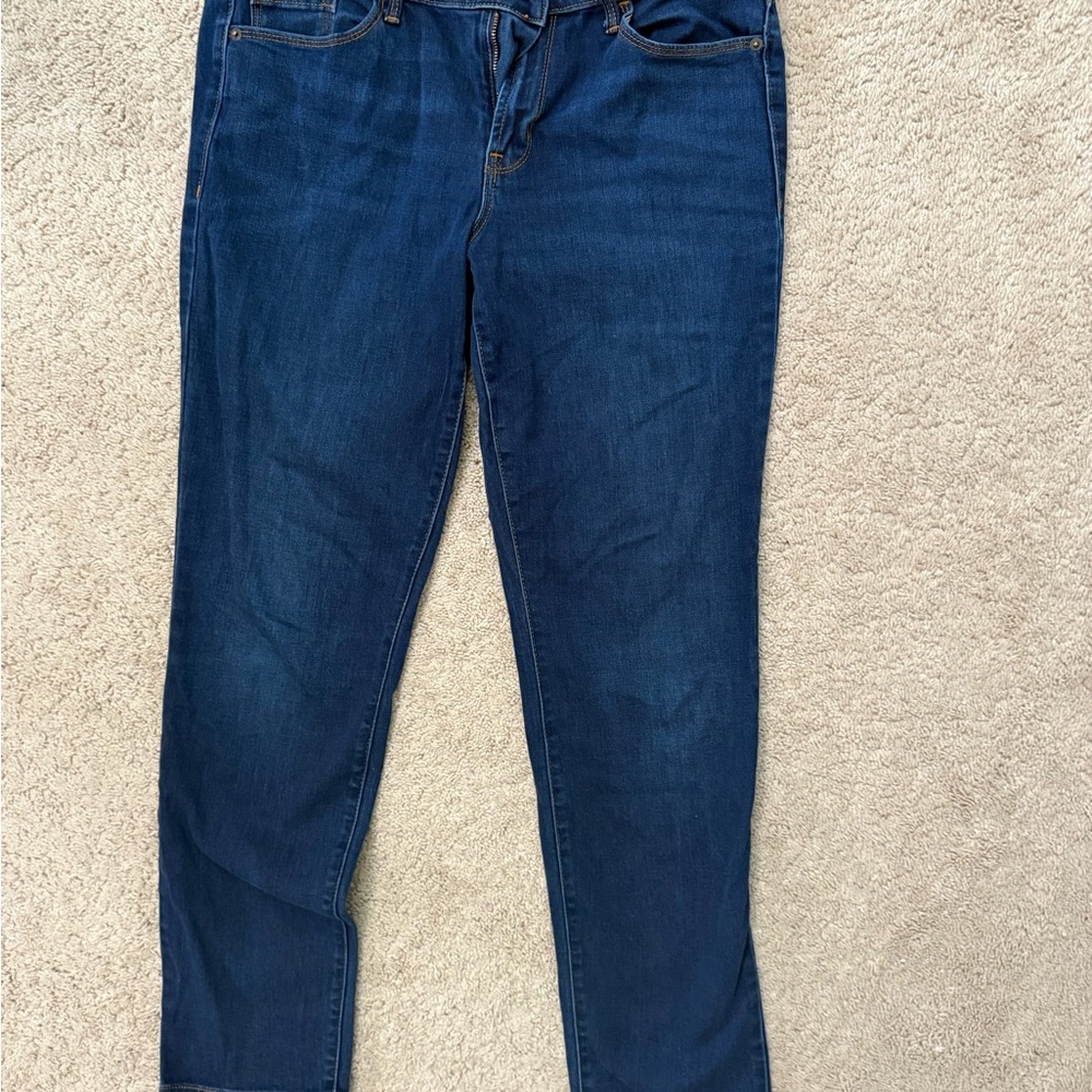 Old Navy Blue Straight Leg Jeans